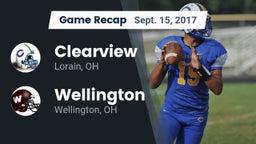 Recap: Clearview  vs. Wellington  2017