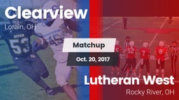 Matchup: CHS  vs. Lutheran West  2017