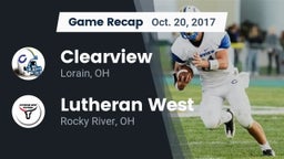 Recap: Clearview  vs. Lutheran West  2017