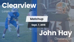 Matchup: CHS  vs. John Hay  2018