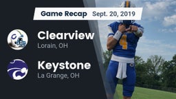 Recap: Clearview  vs. Keystone  2019