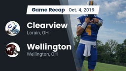 Recap: Clearview  vs. Wellington  2019