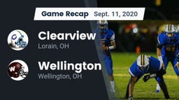 Recap: Clearview  vs. Wellington  2020