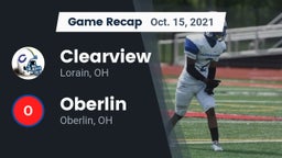 Recap: Clearview  vs. Oberlin  2021