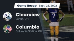 Recap: Clearview  vs. Columbia  2022