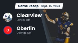 Recap: Clearview  vs. Oberlin  2023