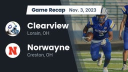 Recap: Clearview  vs. Norwayne  2023