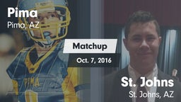 Matchup: Pima  vs. St. Johns  2016