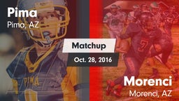 Matchup: Pima  vs. Morenci  2016