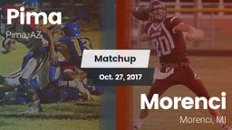 Matchup: Pima  vs. Morenci  2017