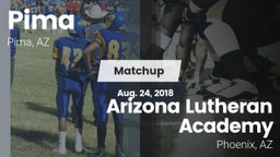 Matchup: Pima  vs. Arizona Lutheran Academy  2018