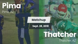 Matchup: Pima  vs. Thatcher  2018