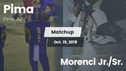 Matchup: Pima  vs. Morenci Jr./Sr. 2018