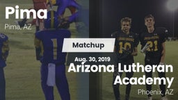 Matchup: Pima  vs. Arizona Lutheran Academy  2019