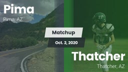 Matchup: Pima  vs. Thatcher  2020