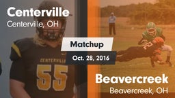 Matchup: Centerville High vs. Beavercreek  2016