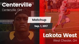 Matchup: Centerville High vs. Lakota West  2017