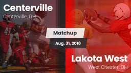 Matchup: Centerville vs. Lakota West  2018