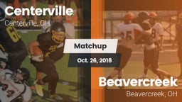 Matchup: Centerville vs. Beavercreek  2018
