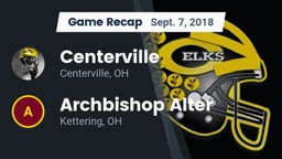 Recap: Centerville vs. Archbishop Alter  2018