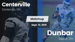 Matchup: Centerville vs. Dunbar  2019
