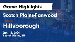Scotch Plains-Fanwood  vs Hillsborough  Game Highlights - Jan. 13, 2024