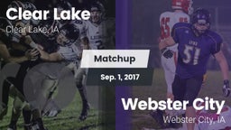 Matchup: Clear Lake High vs. Webster City  2017