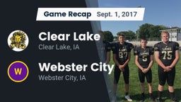 Recap: Clear Lake  vs. Webster City  2017