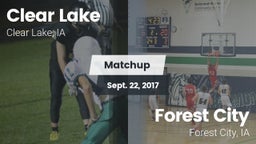 Matchup: Clear Lake High vs. Forest City  2017