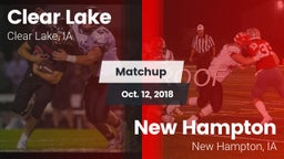 Matchup: Clear Lake High vs. New Hampton  2018
