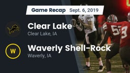 Recap: Clear Lake  vs. Waverly Shell-Rock  2019