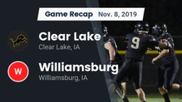 Recap: Clear Lake  vs. Williamsburg  2019