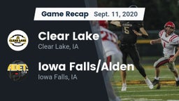 Recap: Clear Lake  vs. Iowa Falls/Alden  2020