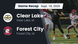 Recap: Clear Lake  vs. Forest City  2020