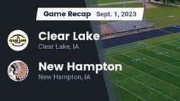 Recap: Clear Lake  vs. New Hampton  2023