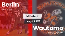 Matchup: Berlin  vs. Wautoma  2018