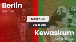 Matchup: Berlin  vs. Kewaskum  2019