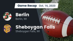 Recap: Berlin  vs. Sheboygan Falls  2020