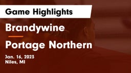 Brandywine  vs Portage Northern  Game Highlights - Jan. 16, 2023