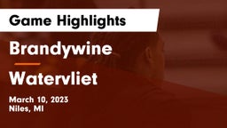 Brandywine  vs Watervliet  Game Highlights - March 10, 2023