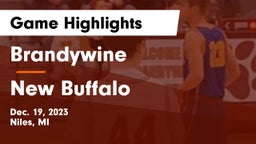 Brandywine  vs New Buffalo  Game Highlights - Dec. 19, 2023