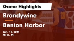Brandywine  vs Benton Harbor  Game Highlights - Jan. 11, 2024