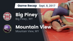 Recap: Big Piney  vs. Mountain View  2017