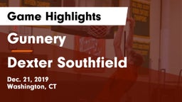 Gunnery  vs Dexter Southfield  Game Highlights - Dec. 21, 2019