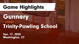 Gunnery  vs Trinity-Pawling School Game Highlights - Jan. 17, 2020