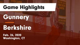 Gunnery  vs Berkshire  Game Highlights - Feb. 26, 2020