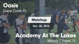 Matchup: Oasis  vs. Academy At The Lakes 2016