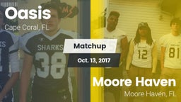 Matchup: Oasis  vs. Moore Haven  2017