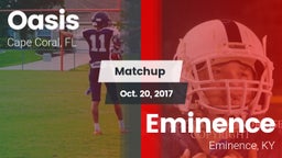 Matchup: Oasis  vs. Eminence  2017