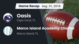 Recap: Oasis  vs. Marco Island Academy Charter  2018